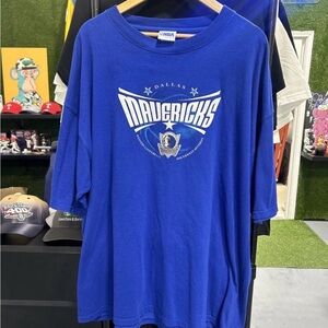 NBA Royal Blue Dallas Mavericks Tee
